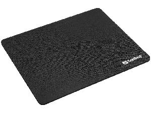 SANDBERG Mousepad Black - Schwarz - Einfarbig